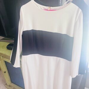 Eliza J Cream Midi Sheath Dress for Work